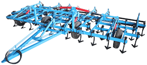 культиватор КГШ-8.4 с закрытым крылями